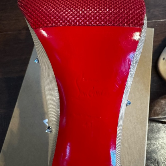 Christian Louboutin Degra 2019 100 Rete/Nappa/SP Pumps-41 - Picture 11 of 15